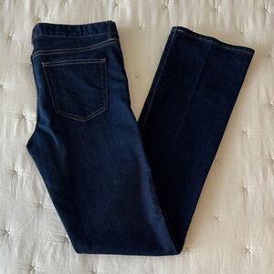 Size 28 LONG - GAP Dark Blue Straight Leg Women's Jeans